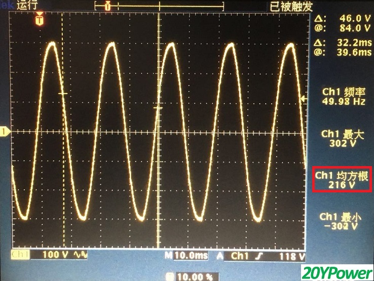 这些切波使波形发生很大的变化,导致配对的电源的元器件产生共振,发生