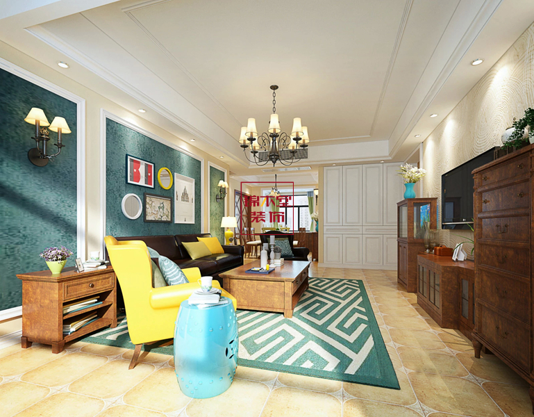 锦华第一郡锦木堂装饰方案