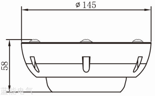 应急照明AC220V-DC216V系列 CZ-ZLJC-E9(15W)-15Lx和30Lx尺寸.png