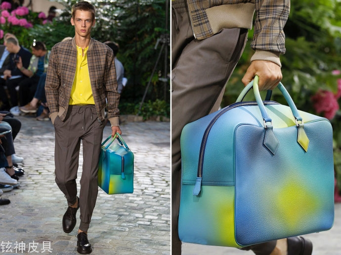 Hermès Spring 2019渐变色包包HAC实在值得珍藏