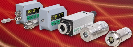 窑炉测温 , 锅炉测温 , 炉窑测温 ， 德国DIAS红外测温仪一览
