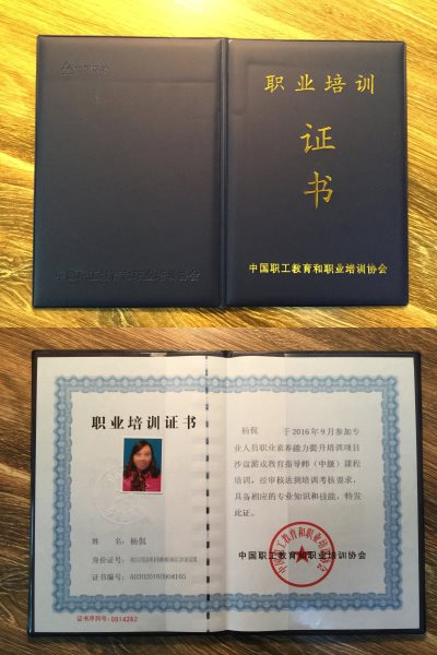 沙盘游戏治疗师--侃侃老师
