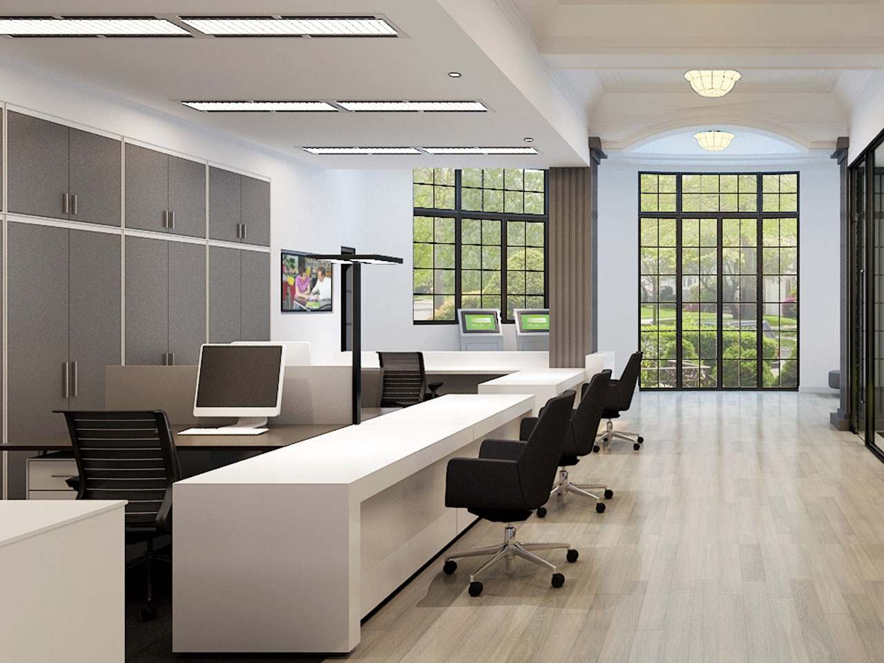 图书室和办公区