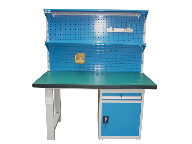 一抽一门柜带挂板工作台