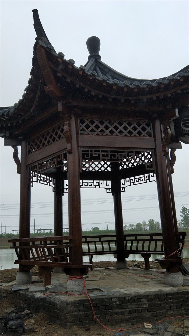 长丰杨庙镇古建亭子