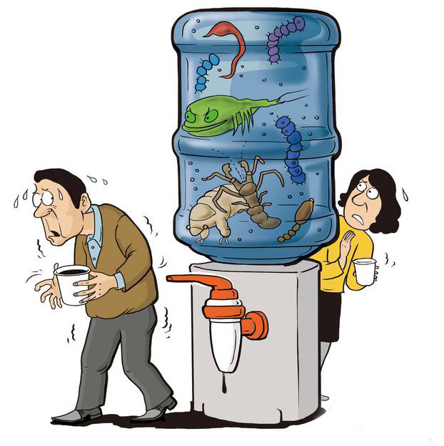 央视:饮水机重度污染桶装水,对健康有大影响