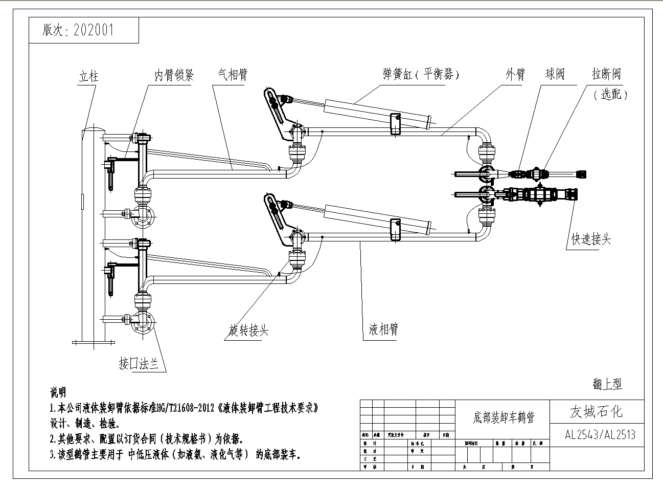 AL2543、AL2513上翻