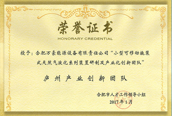 廬州產(chǎn)業(yè)創(chuàng)新團(tuán)隊