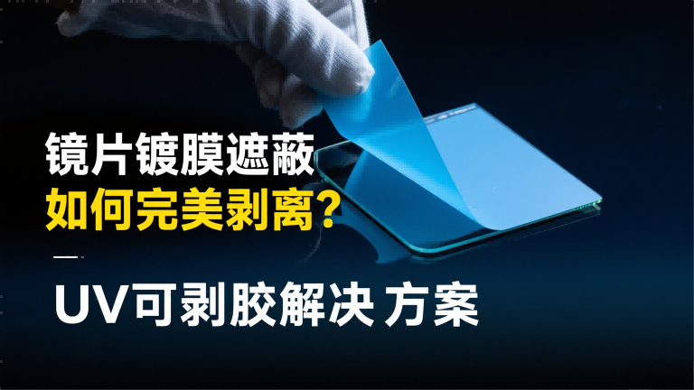 光学镜片镀膜局部遮蔽工艺与UV可剥胶的应用