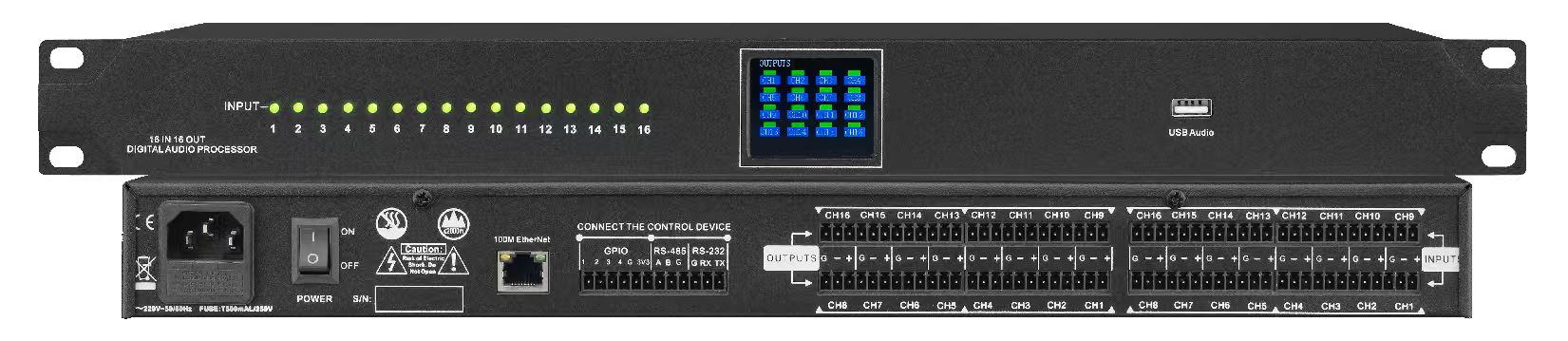 音频处理器 AV-1616 PRO