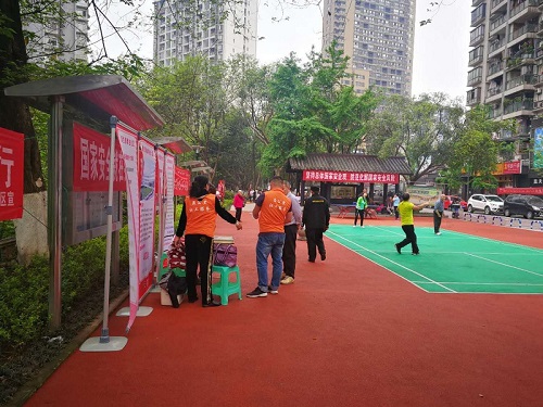 天福堂携手益公里社工服务开展殡葬殡葬宣传