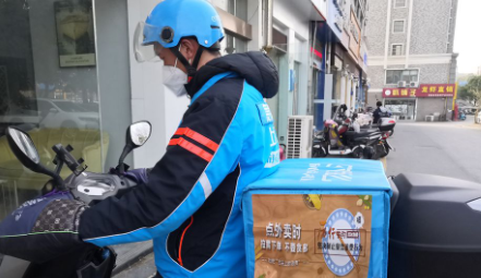 江苏省盱眙县市场监督管理局制止外卖餐饮浪费