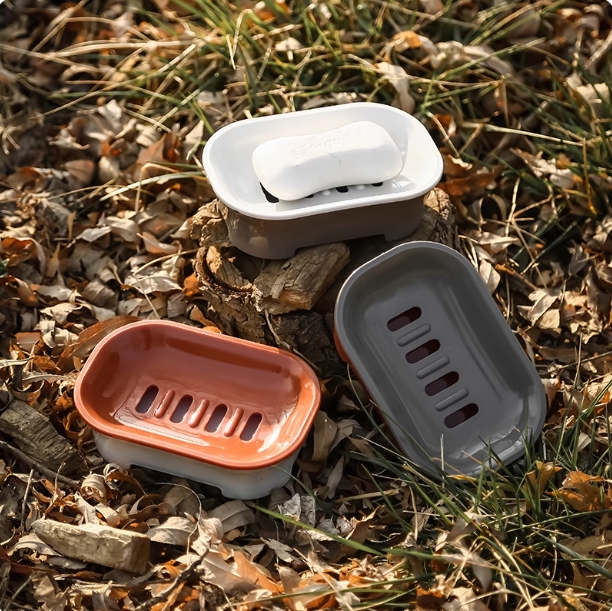 肥皂盒沥水架家用卫生间浴室香皂收纳置物架免打孔皂碟托盘不积水