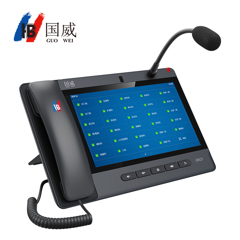 10.1英寸大屏调度对讲电话机图片 10.1英寸大屏调度对讲电话机图片