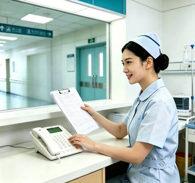 国威MT-2医院导医台应用图片