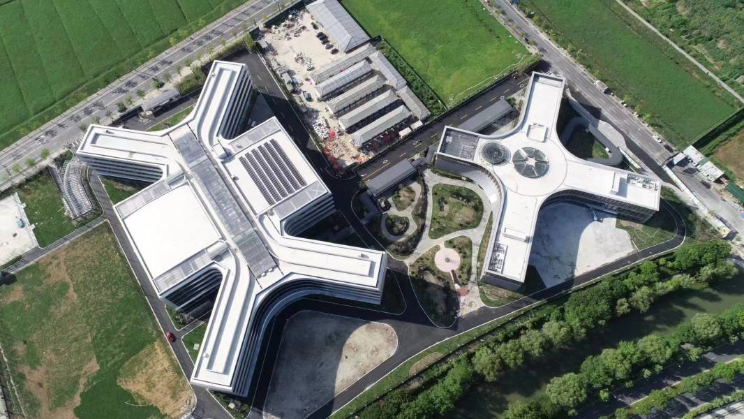 杭州国际学校俯视图