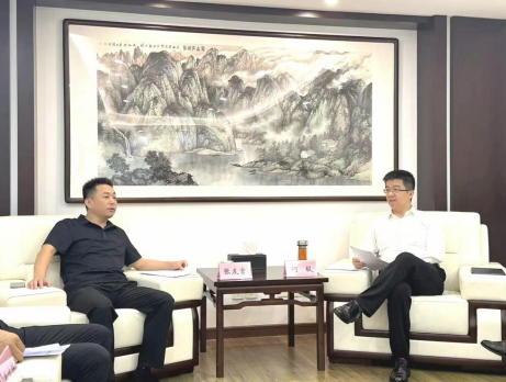 安徽省湖南商会张友吉会长一行赴黄山市考察交流