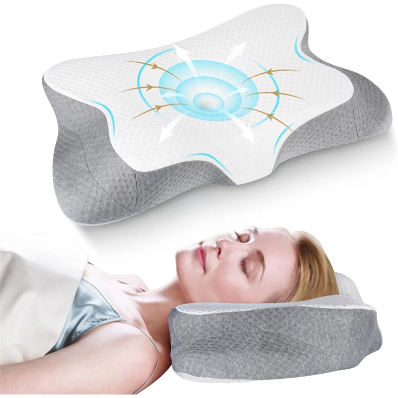 Liipoo Heated Neck Stretcher with Magnetic Therapy Pillowcase