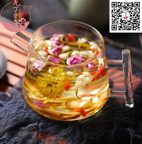 九丁堂玫瑰组合花茶女熬夜美容养颜美白排毒祛斑祛痘内分泌内调理