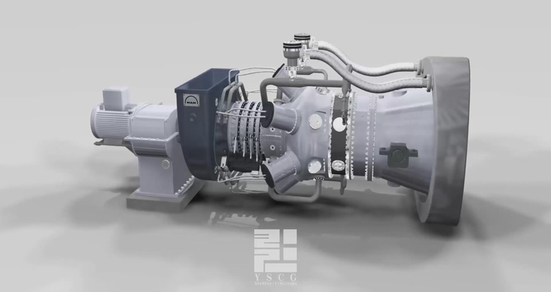 燃气轮机工作原理工业机械