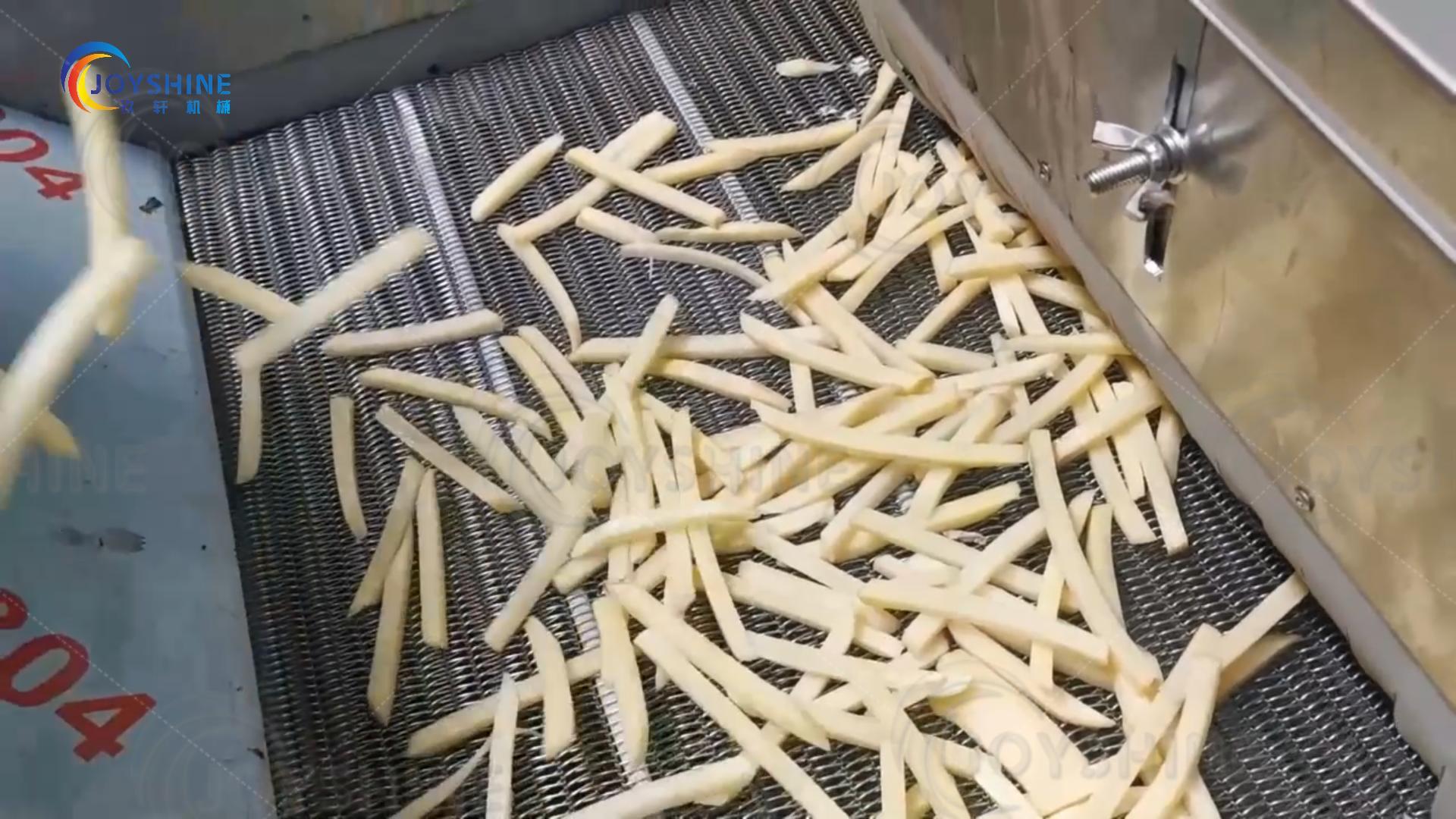 尼泊爾200公斤薯?xiàng)l生產(chǎn)線